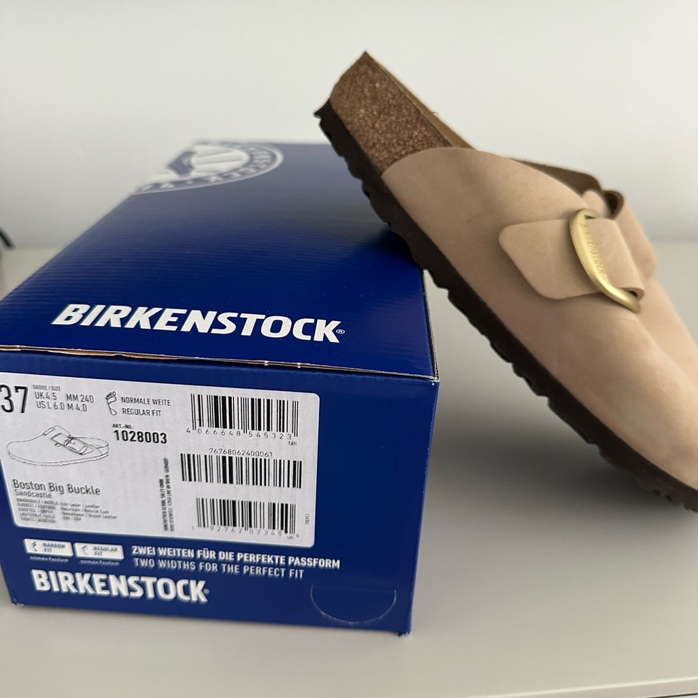 Birkenstock Boston big buckle clog